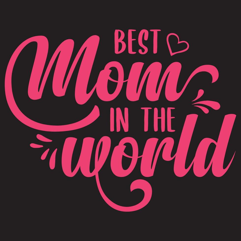 meilleur maman dans le monde, meilleur maman, de ma mère journée vecteur