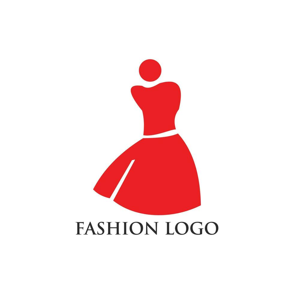 mode logo conception, vecteur