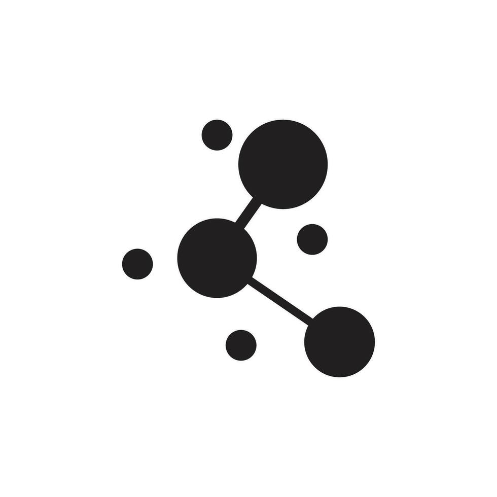 molécule logo vecteur modèle élément et symbole