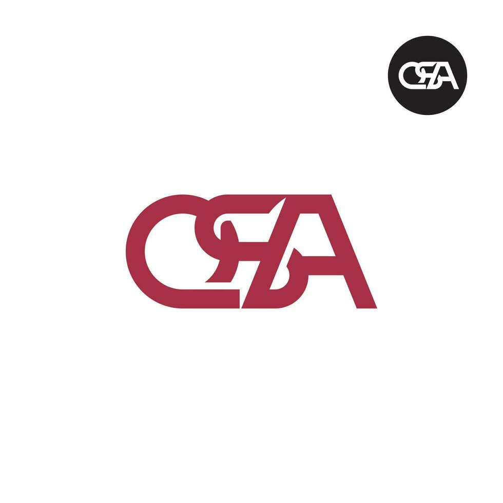 lettre qsa monogramme logo conception vecteur
