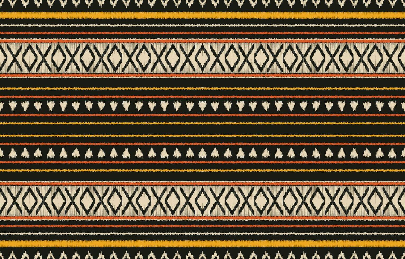 ethnique abstrait ikat art. aztèque ornement imprimer. géométrique ethnique modèle sans couture Couleur Oriental. conception pour Contexte ,rideau, tapis, fond d'écran, vêtements, emballage, batique, vecteur illustration.