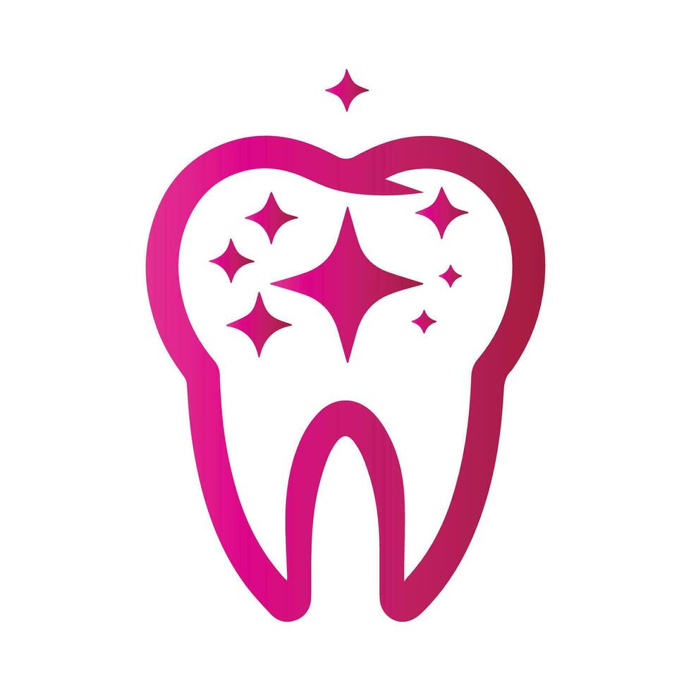 les dents dent logo conception vecteur illustration