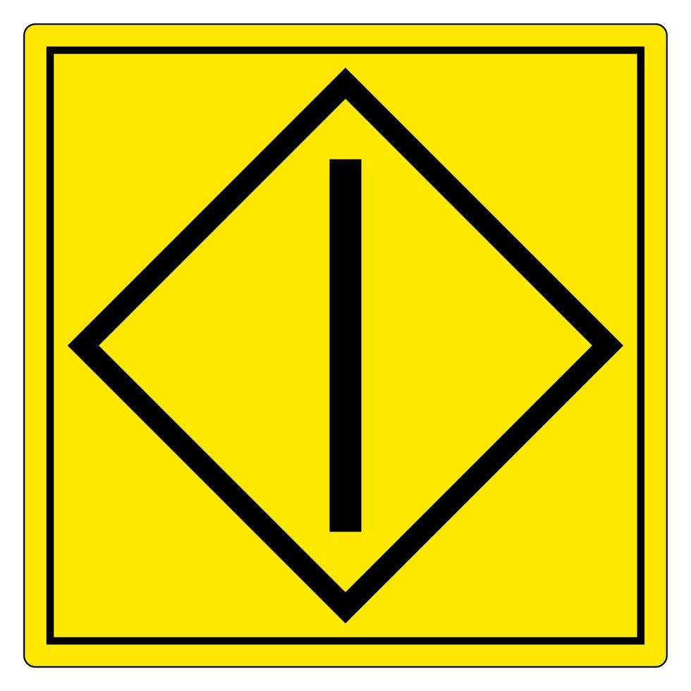 début du signe de symbole d'action isoler sur fond blanc, illustration vectorielle eps.10 vecteur