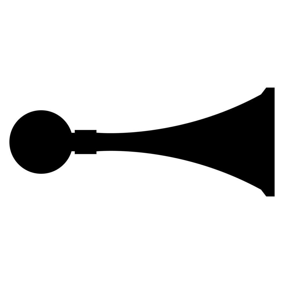 icône de ppe signe de symbole de corne sonore isoler sur fond blanc, illustration vectorielle eps.10 vecteur