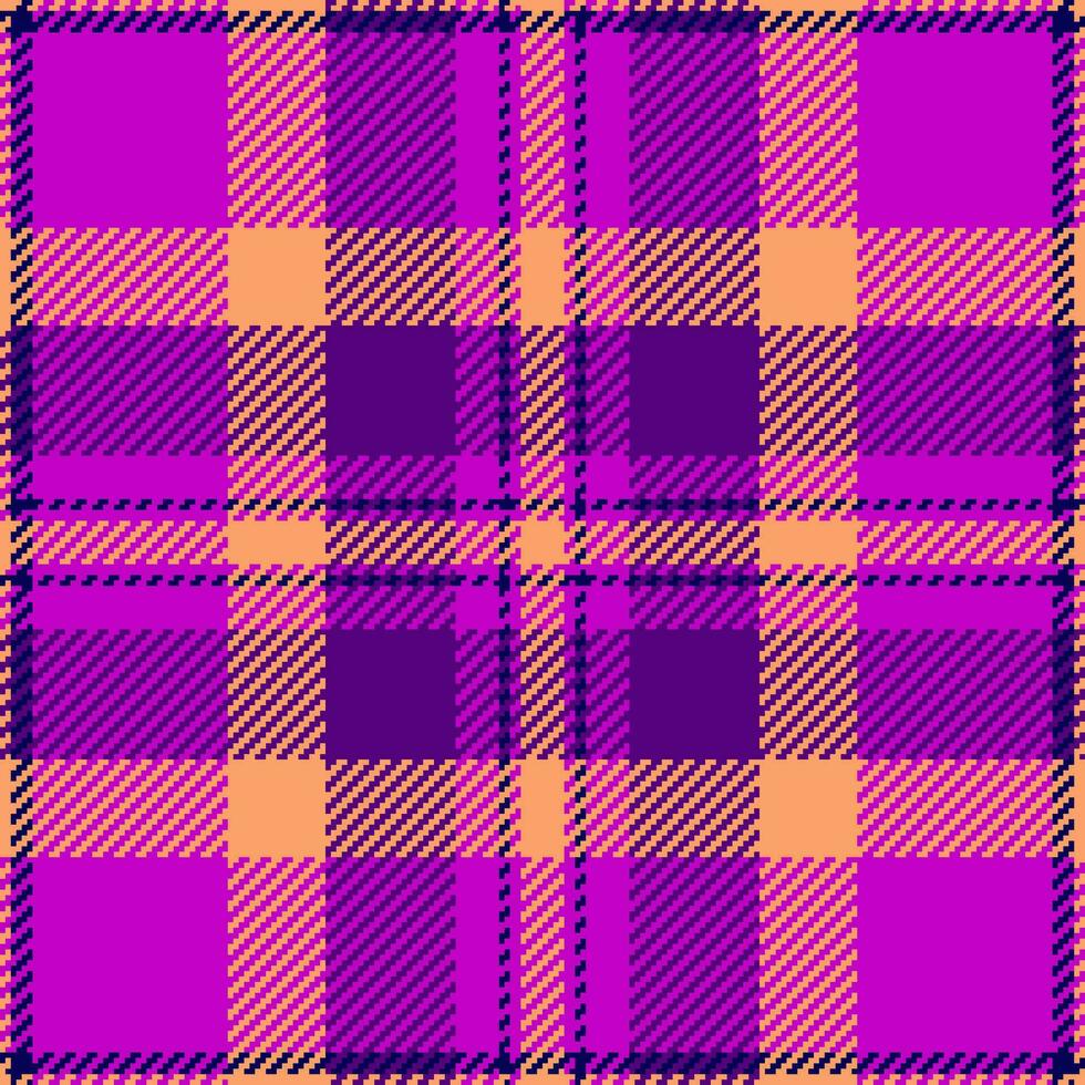 en tissu sans couture Contexte de modèle texture vérifier avec une tartan plaid vecteur textile.