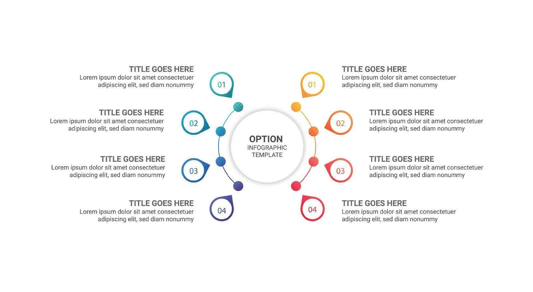 dos et à ne pas faire, Comparaison graphique infographie modèle conception vecteur