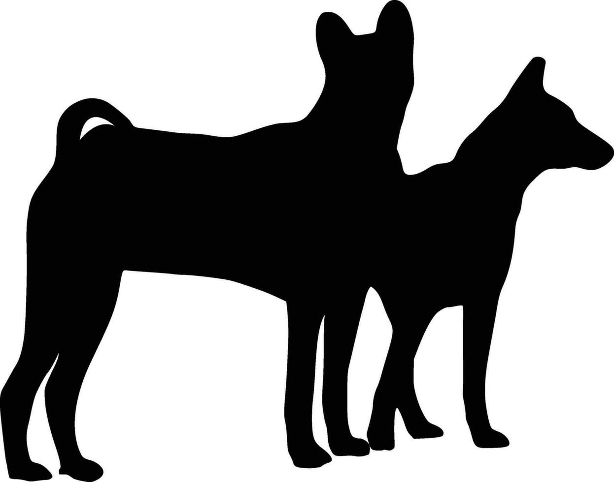 chien silhouette fidélité gratuit image vecteur