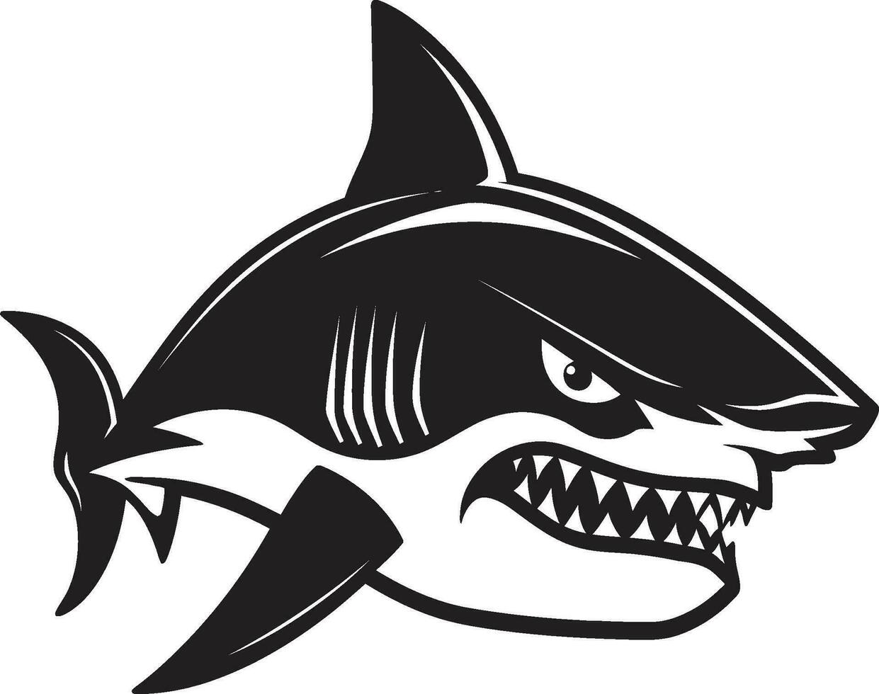 côtier conquérant révélé logo vecteur conception majestueux requin majesté dévoilé iconique emblème conception