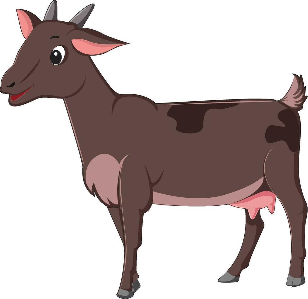 illustration vectorielle de chèvre vecteur