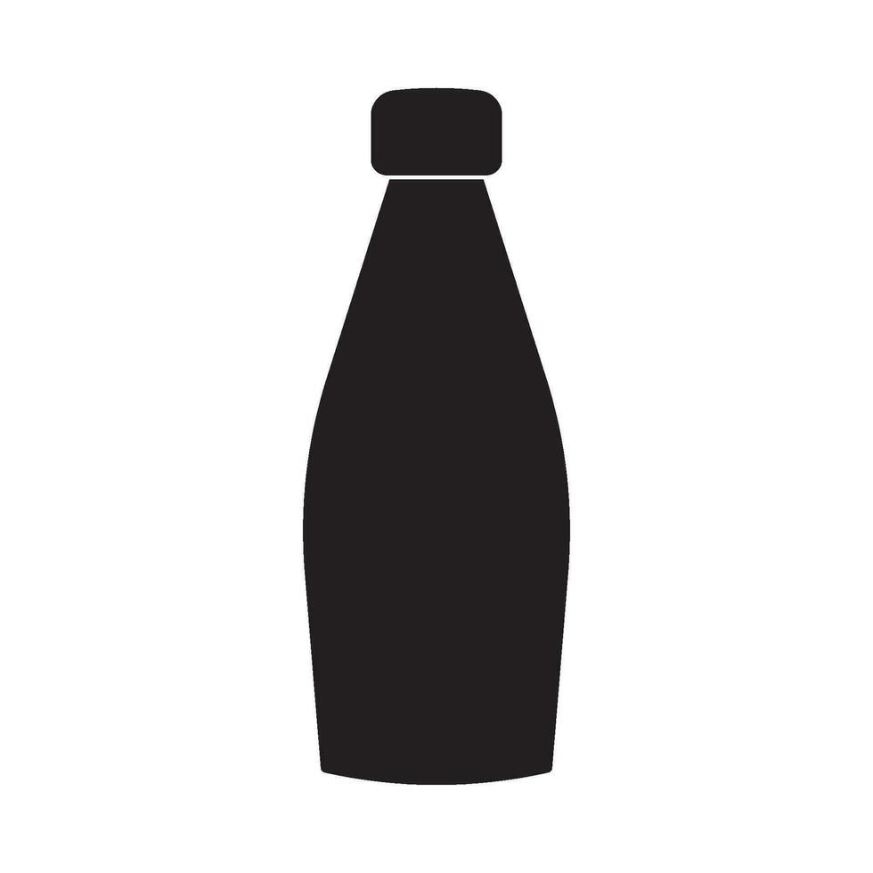 un soda bouteille icône vecteur