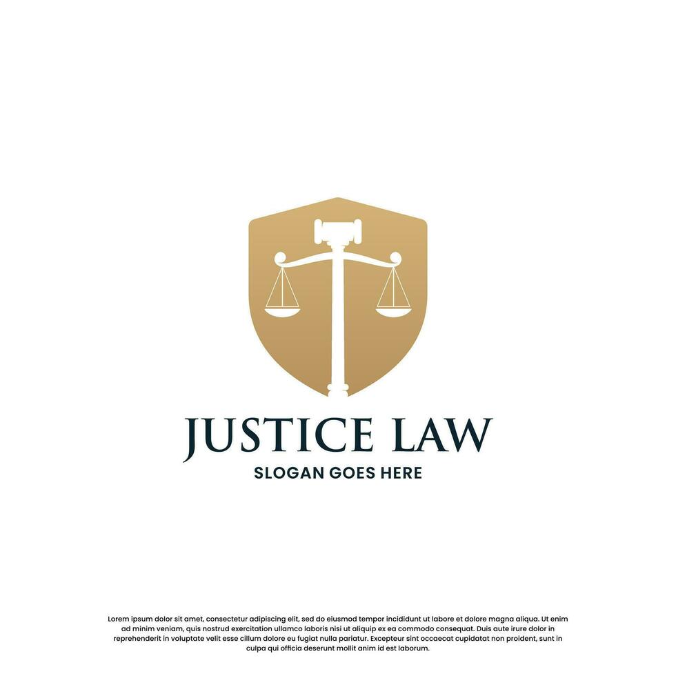 logo à propos Justice avocat. loi logo conception inspiration vecteur