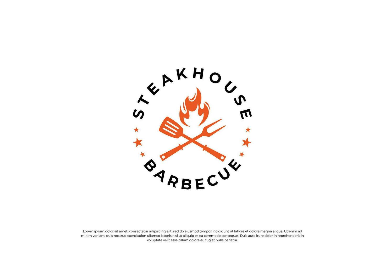 steak maison logo conception. Boucher magasin ancien typographique Étiquettes, emblèmes, logo modèles. vecteur