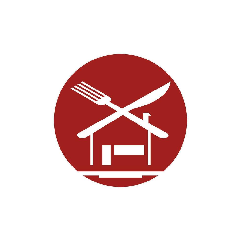 restaurant logo vecteur modèle illustration