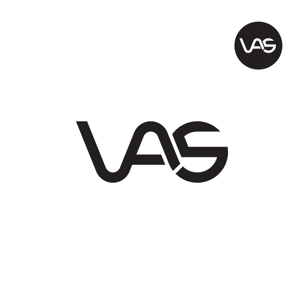 lettre va5 monogramme logo conception vecteur