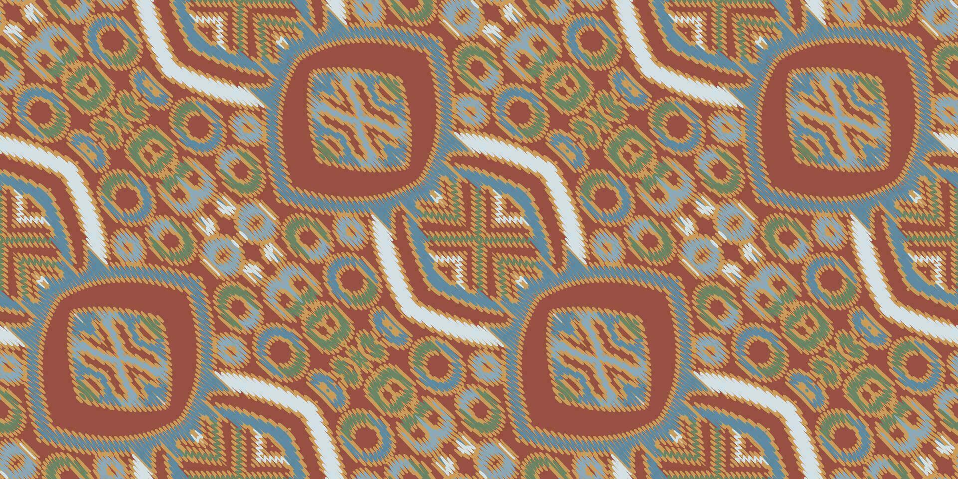 soie en tissu patola sari modèle sans couture australien Aborigène modèle motif broderie, ikat broderie vecteur conception pour impression texture en tissu sari sari tapis. kurta vecteur patola sari