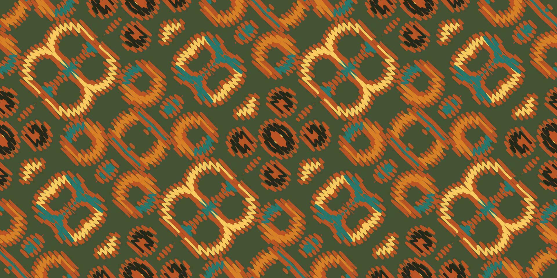 navajo modèle sans couture originaire de Américain, motif broderie, ikat broderie vecteur conception pour impression kurta modèle Mughal motifs tapisserie modèle floral répéter