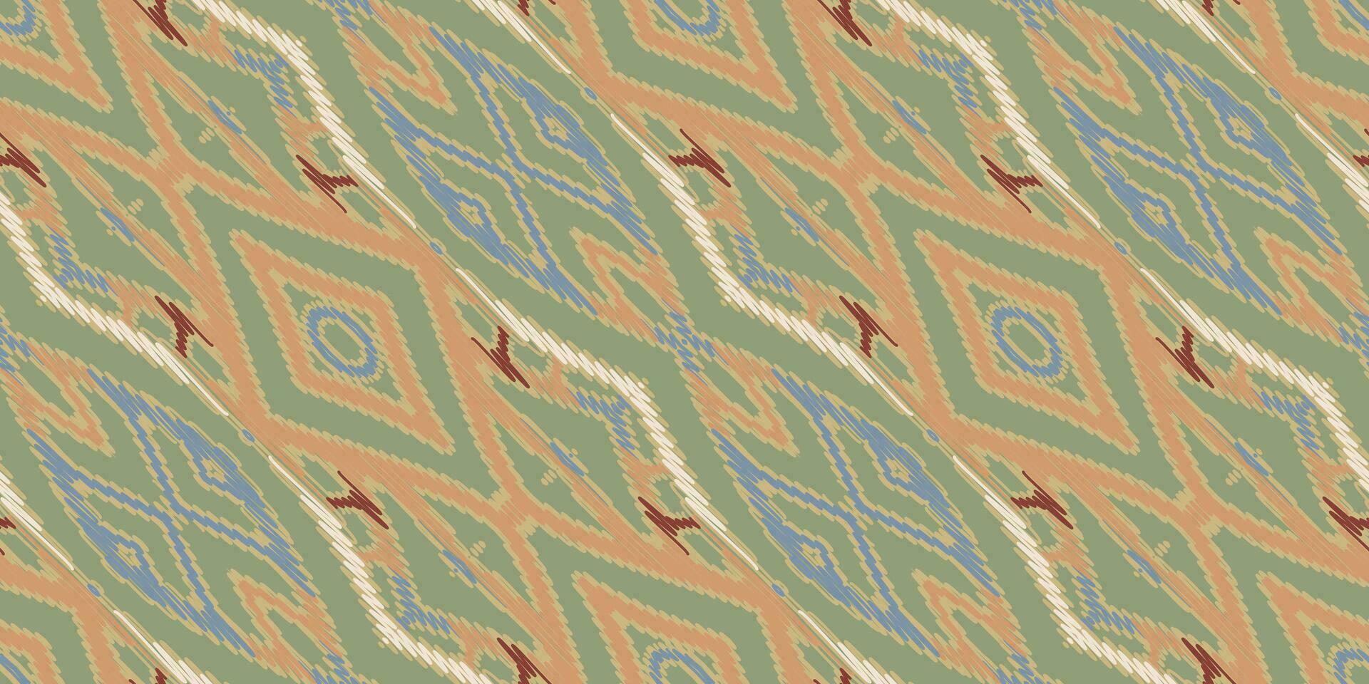 motif folklore modèle sans couture Mughal architecture motif broderie, ikat broderie vecteur conception pour impression modèle ancien fleur populaire navajo patchwork modèle