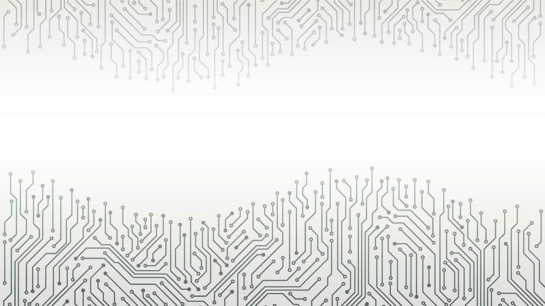 circuit planche. PC carte mère circuits texture, ordinateur puce électronique technologie. électronique processeur technologie abstrait vecteur Contexte.