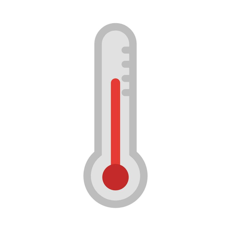 thermomètre vecteur plat icône pour personnel et commercial utiliser.