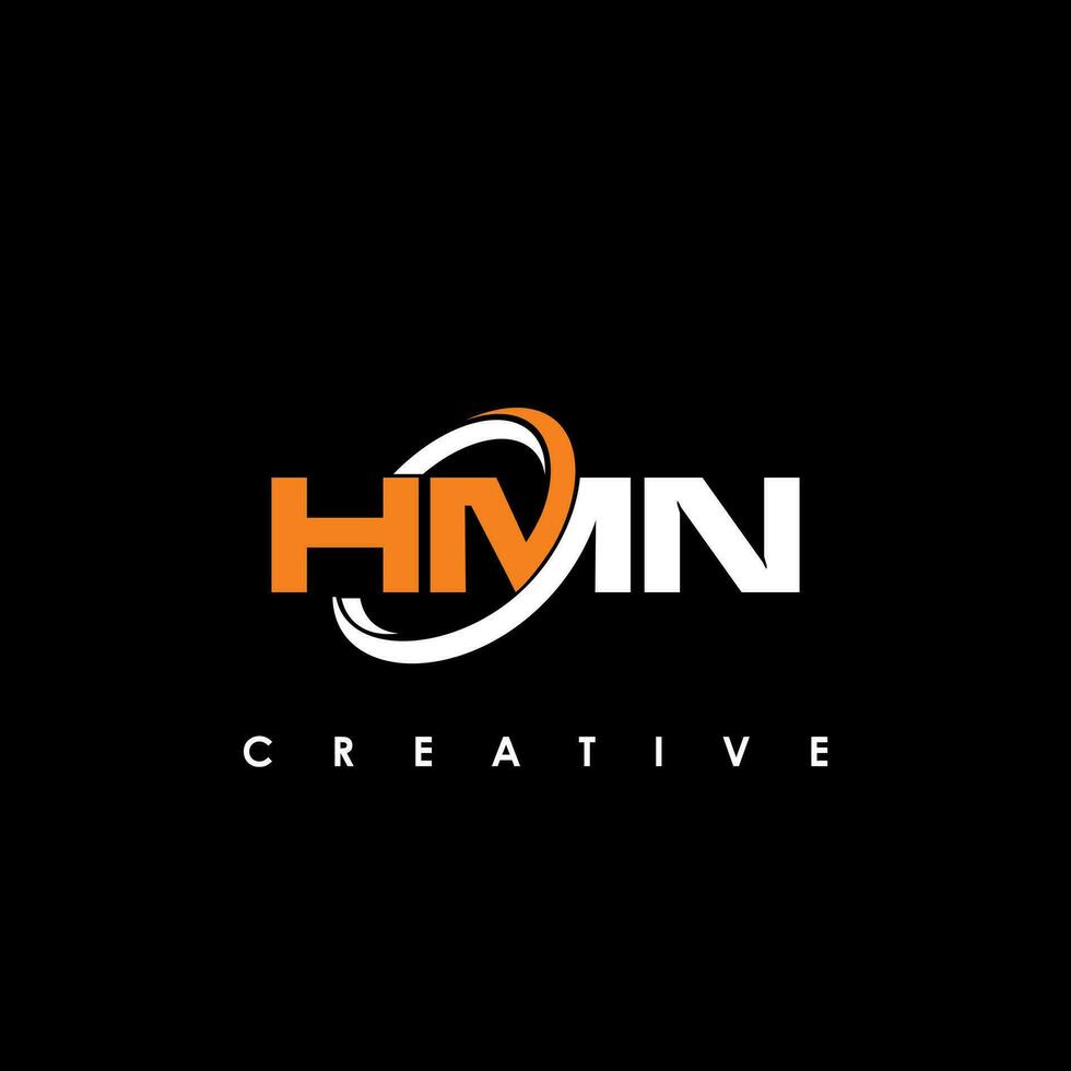 hum lettre initiale logo conception modèle vecteur illustration