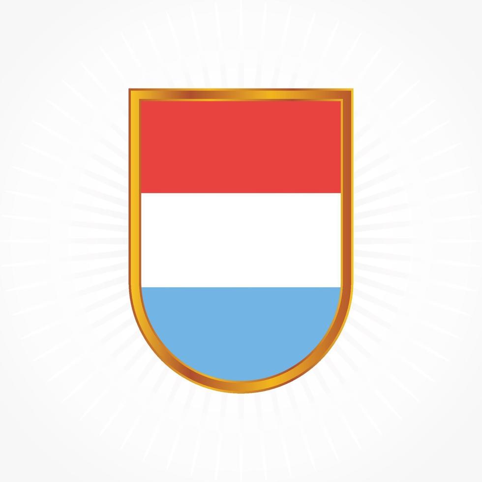vecteur gratuit de png de drapeau luxembourgeois