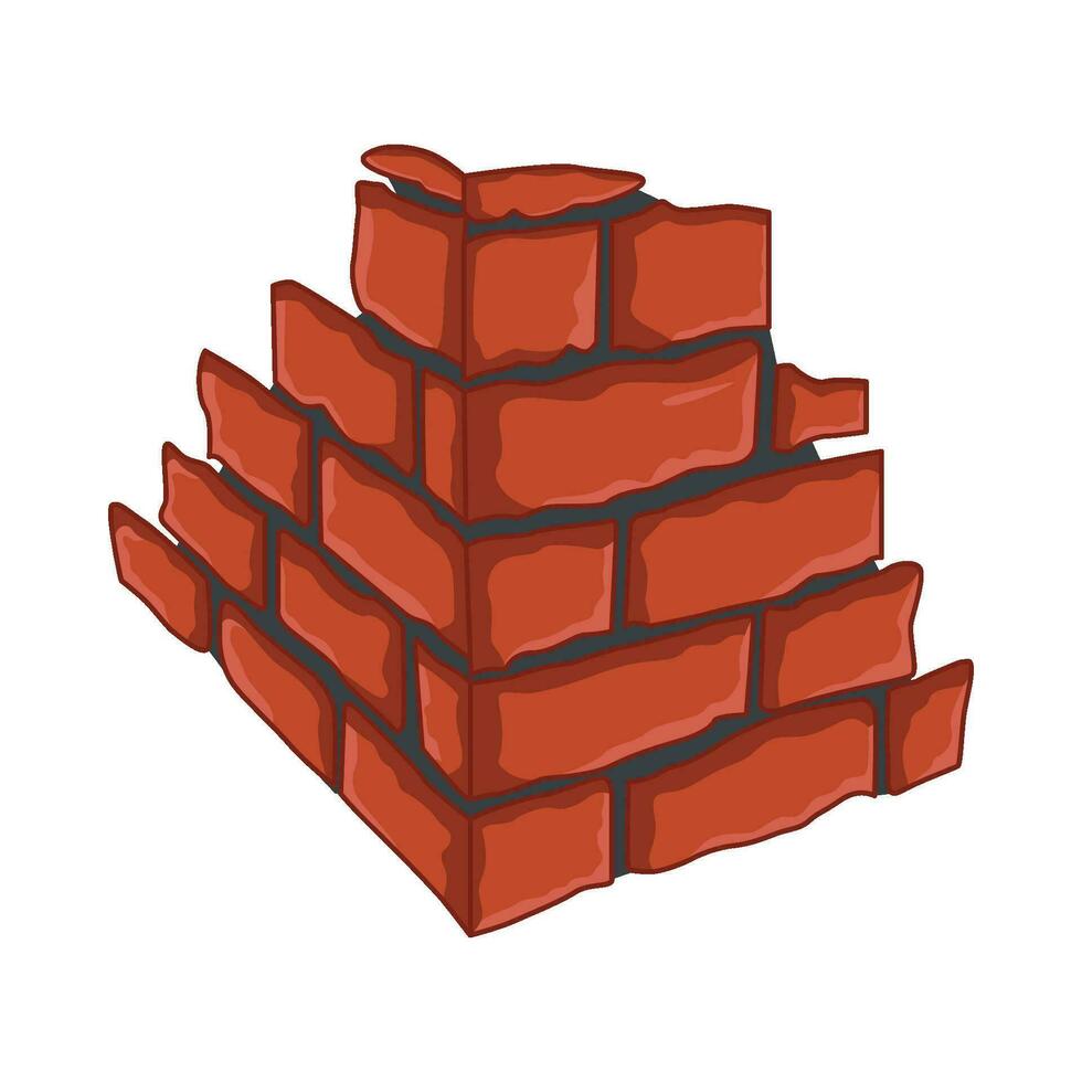 illustration de brique vecteur