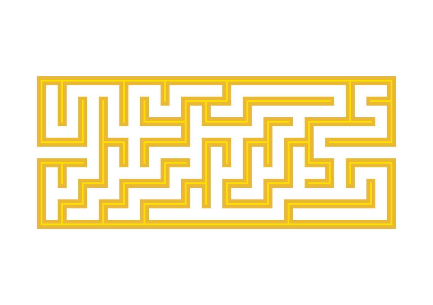 Labyrinthe. jeu pour les enfants. labyrinthe amusant. page d'activité. casse-tête pour les enfants. énigme pour le préscolaire. illustration vectorielle de couleur. vecteur