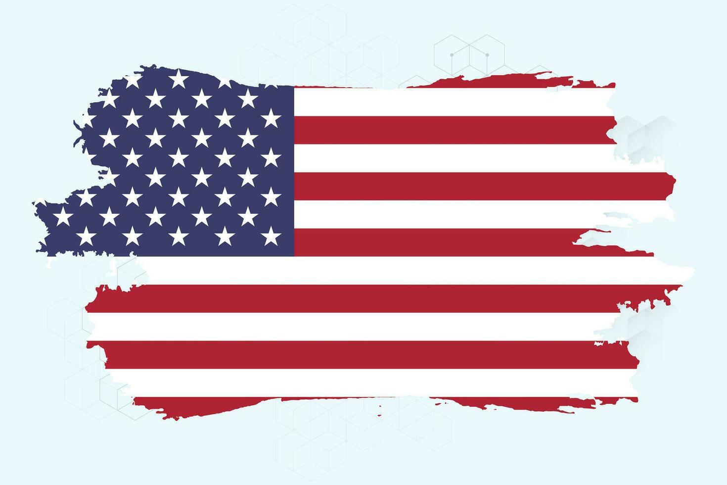 américain drapeau silhouette, grunge Etats-Unis drapeau ensemble vecteur, grunge, drapeau, silhouette, indépendance, juillet, 4e de juillet, 4e juillet, drapeau silhouette vecteur