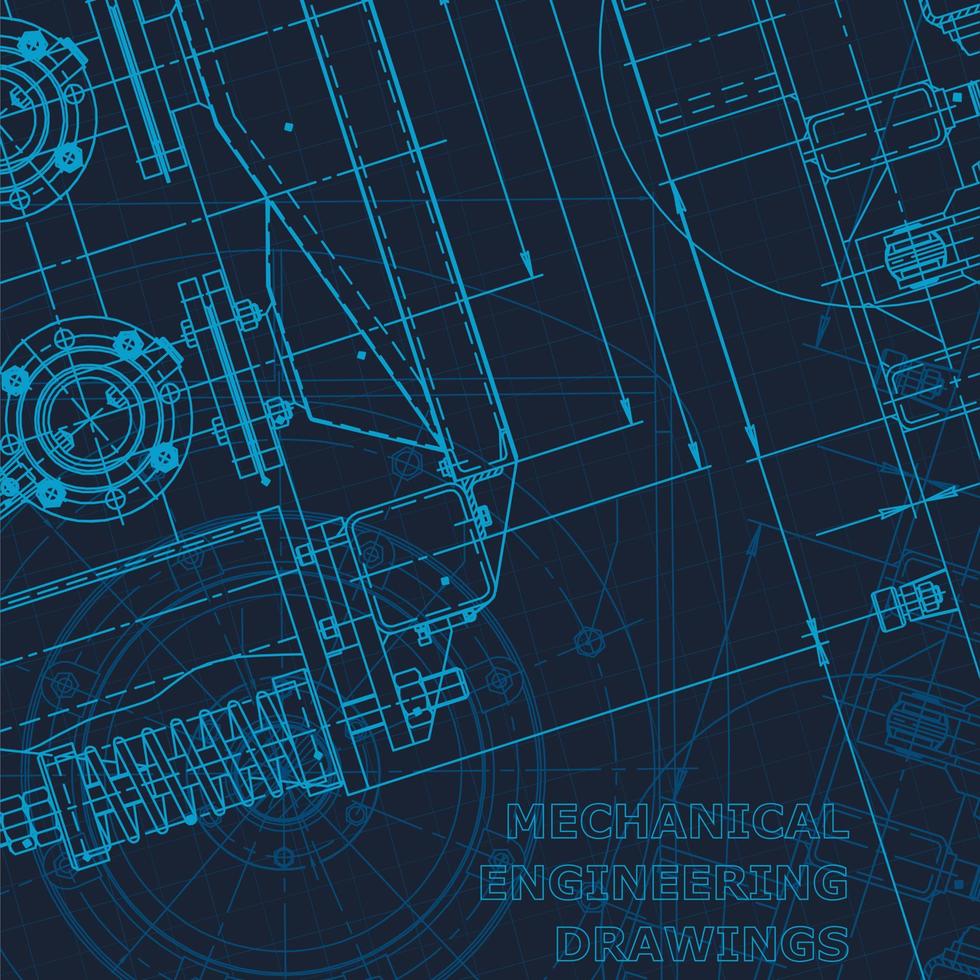 plan, croquis. illustration d'ingénierie vectorielle. couverture, flyer, bannière vecteur