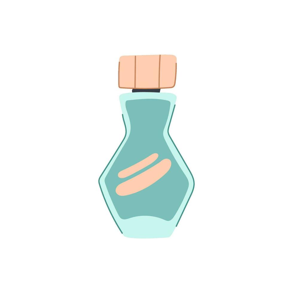 bouteille parfum pour femmes dessin animé vecteur illustration