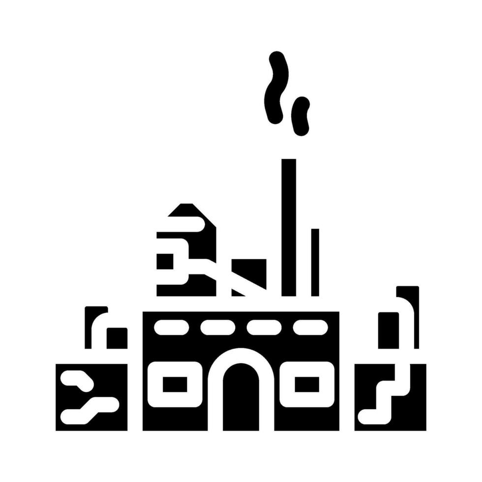 pulpe moulin papier glyphe icône vecteur illustration