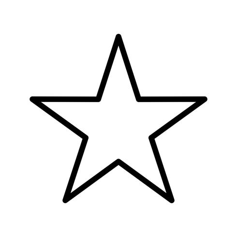 icône vecteur étoile