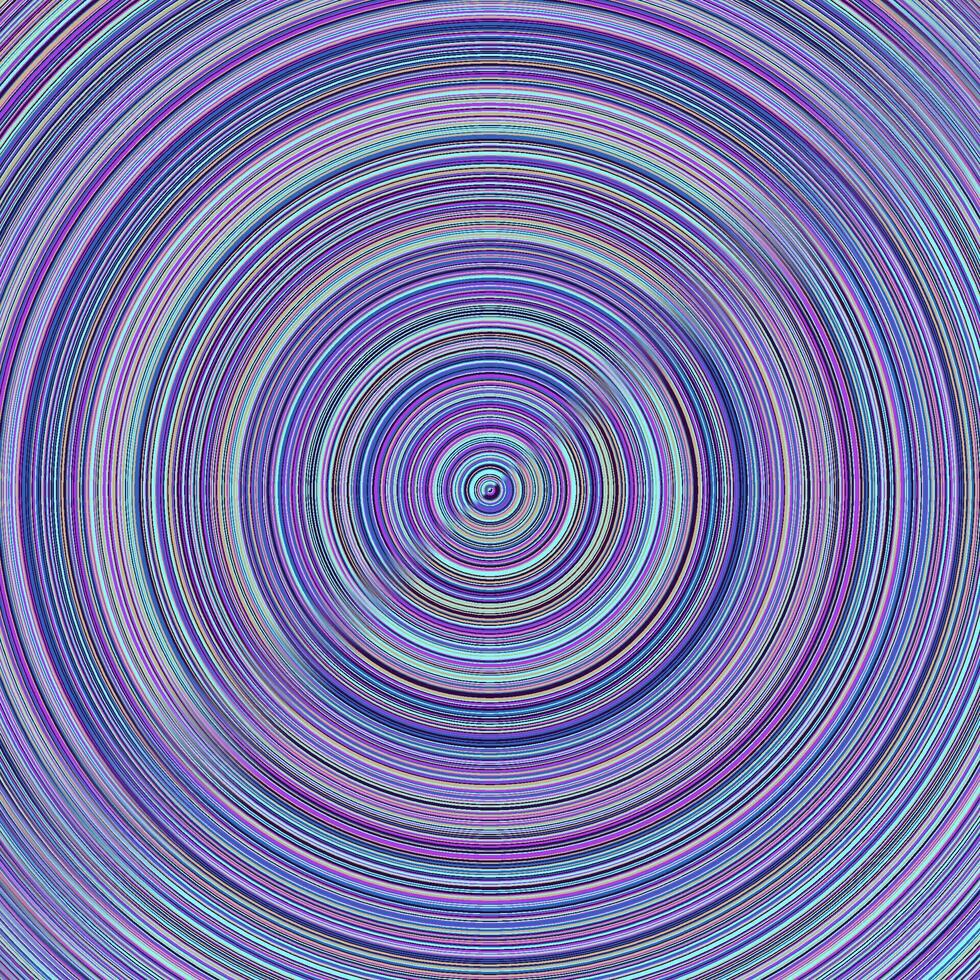 pente géométrique coloré abstrait concentrique cercle Contexte vecteur