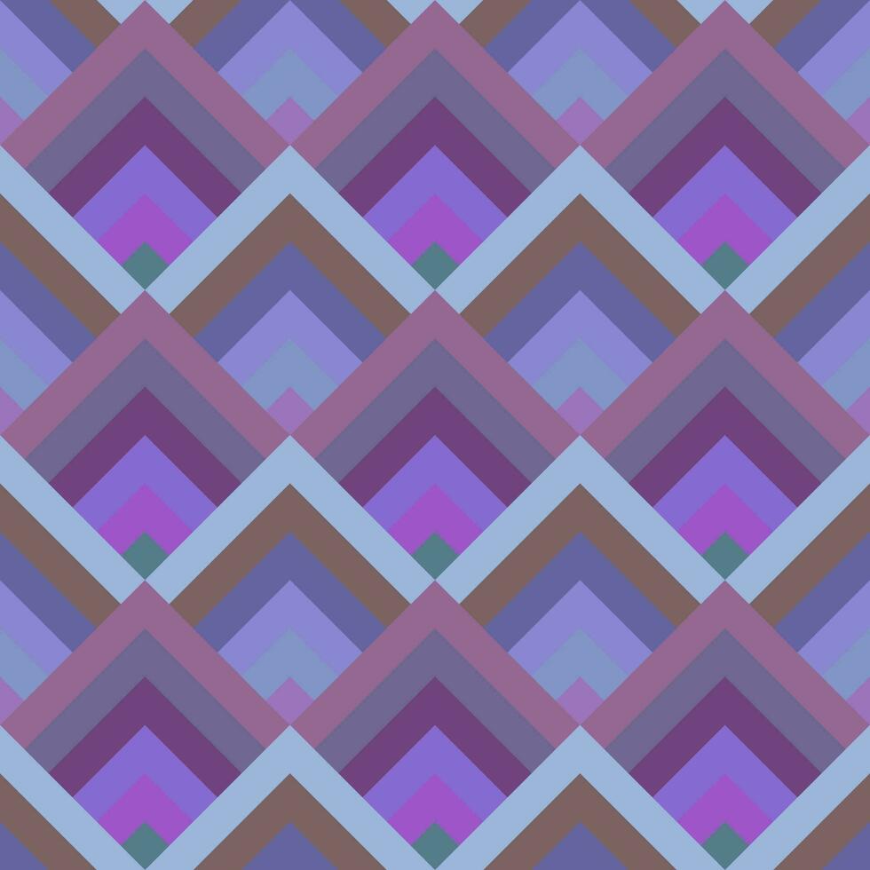 coloré abstrait géométrique diagonale carré tuile mosaïque modèle Contexte - vecteur mur conception