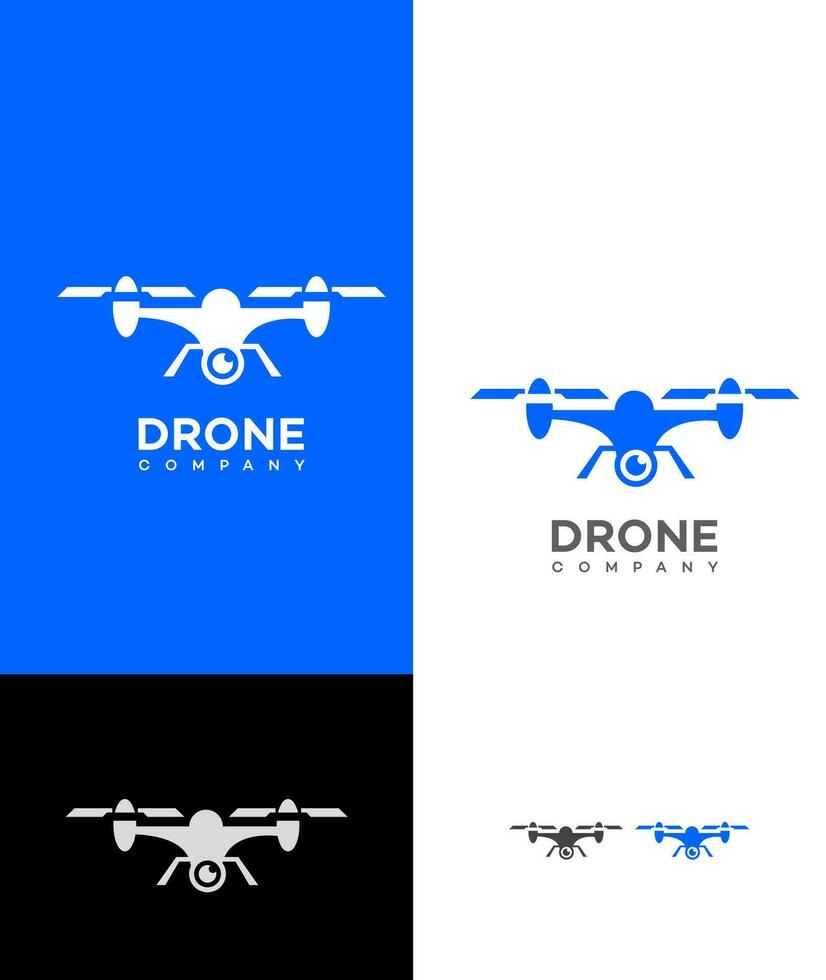 drone entreprise logo vecteur