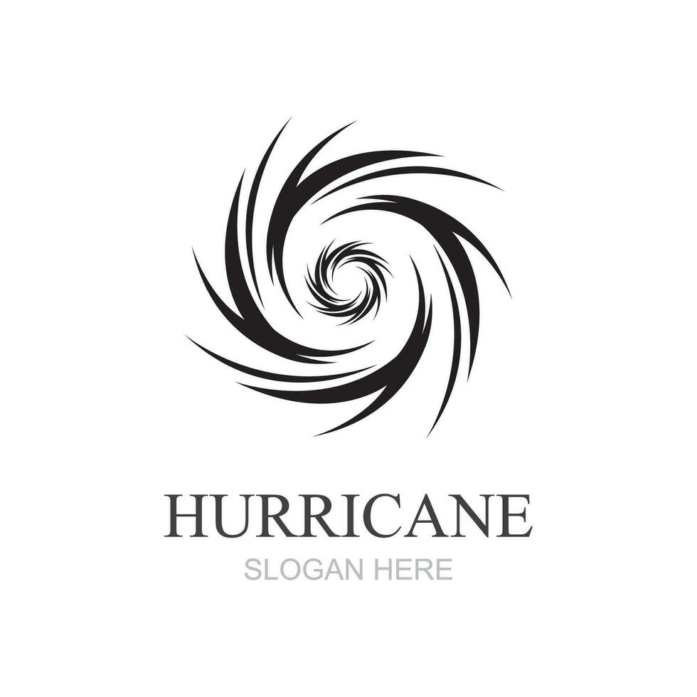 ouragan logo symbole icône illustration vecteur entreprise