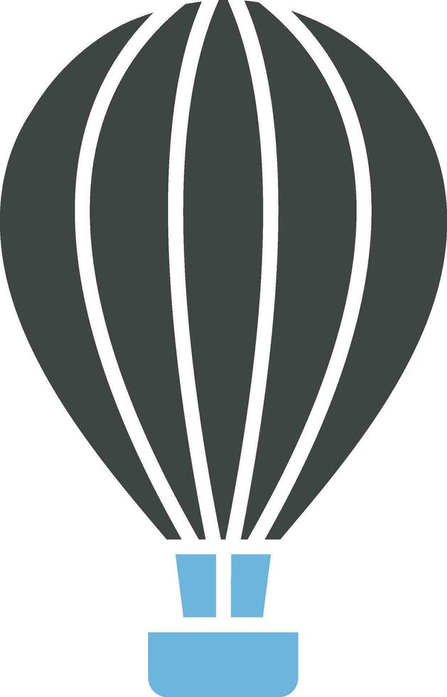 chaud air ballon icône vecteur image.