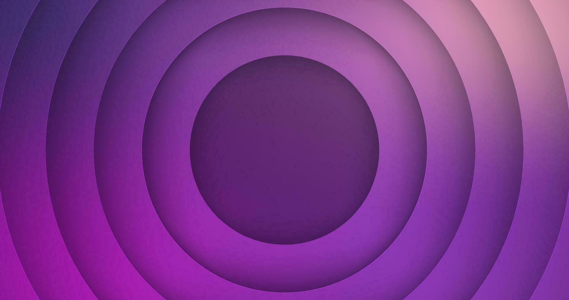 abstrait violet Contexte avec cercle forme, violet pente couleur, conception pour carte, couverture, bannière, affiche, toile de fond, arrière-plan, vecteur illustration
