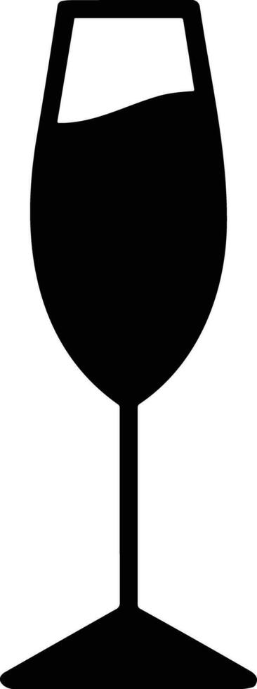 verre pour boisson icône. cocktail boisson pour fête liquide martini avec la glace bar pictogramme vecteur. boire, martini boisson vecteur