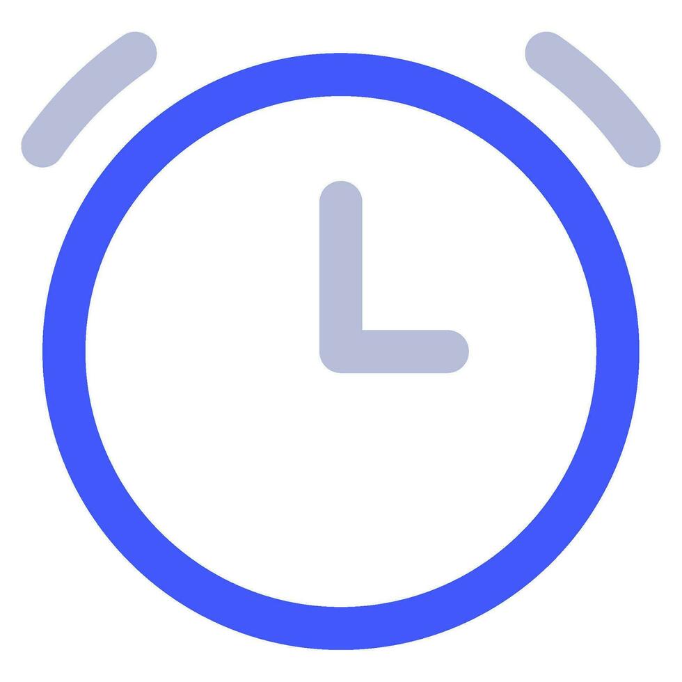 alarme l'horloge icône illustration pour la toile, application, infographie, etc vecteur