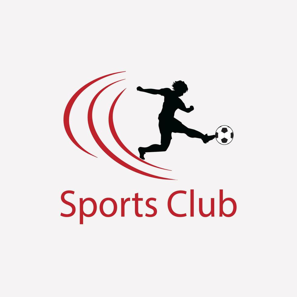 Football des sports ligue logo conception vecteur