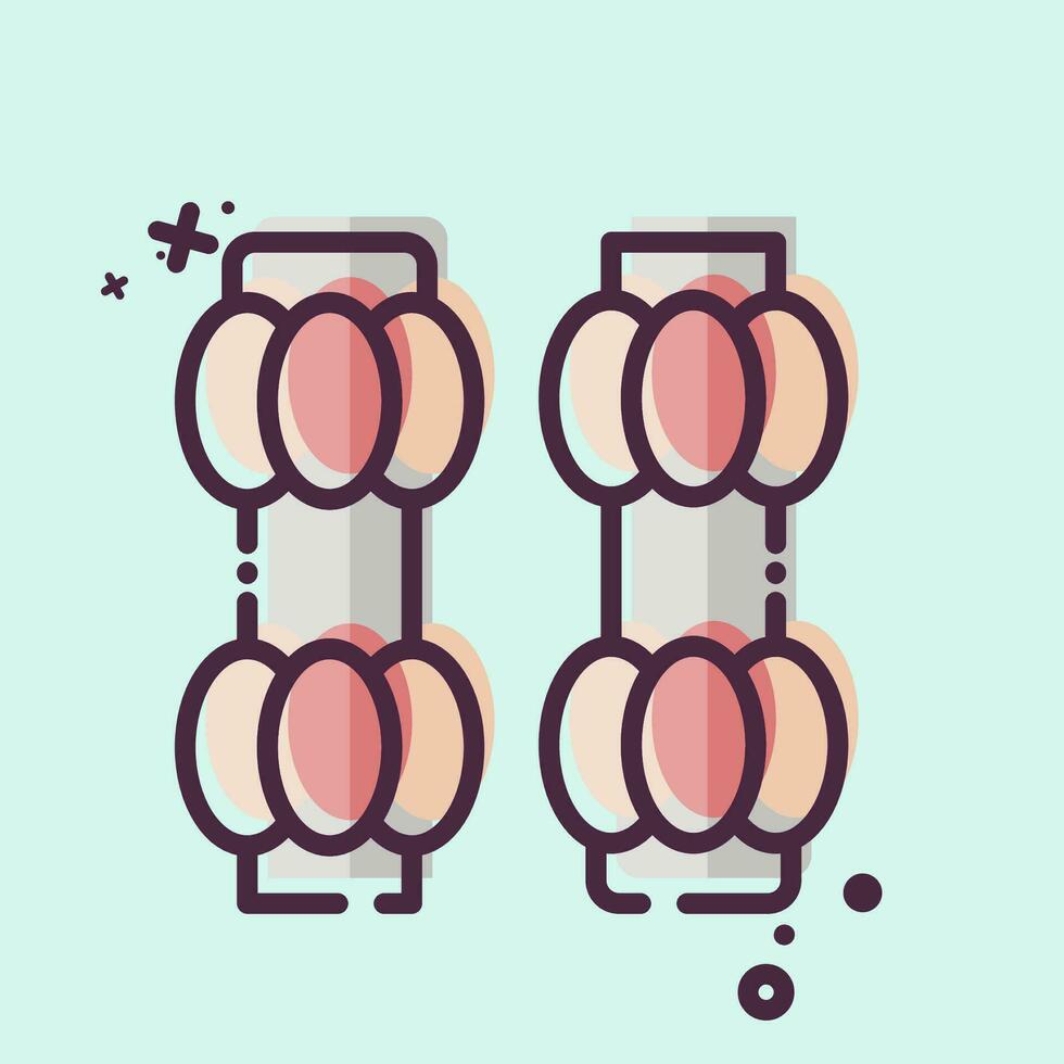 icône sel et poivre. en relation à cuisine symbole. mbe style. Facile conception modifiable. Facile illustration vecteur