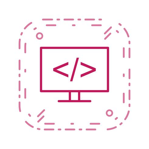 Programmation Vector Icon