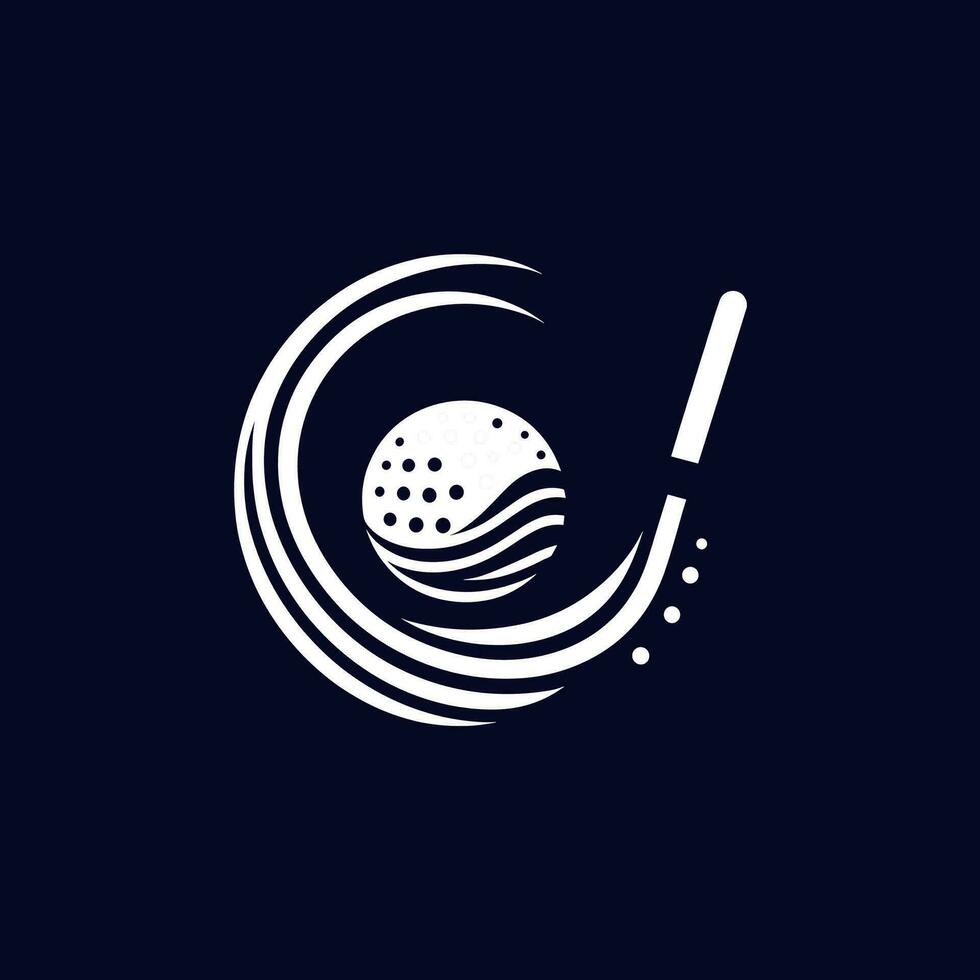 le golf club logo conception inspiration. simple, moderne minimaliste logo vecteur