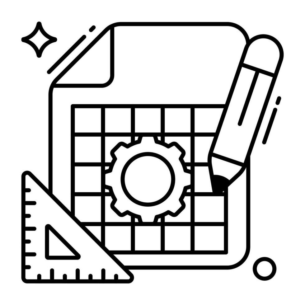 icône de téléchargement premium du prototype vecteur