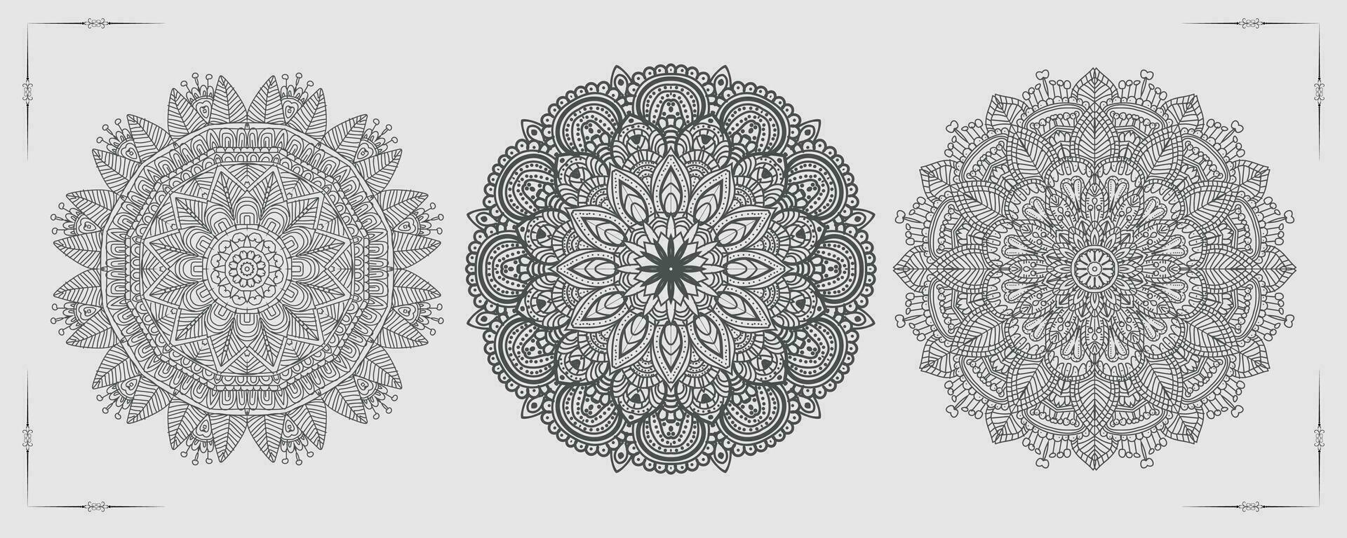 gratuit vecteur luxe mandala modèle Contexte et ornemental conception pour invitation, floral mandala. or mandala