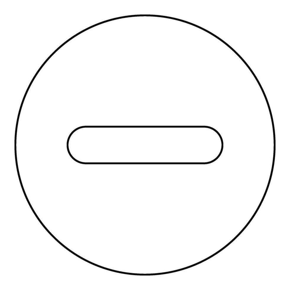 sac de ciment papier sac paquet composant poudre icône dans cercle rond noir Couleur vecteur illustration image contour contour ligne mince style