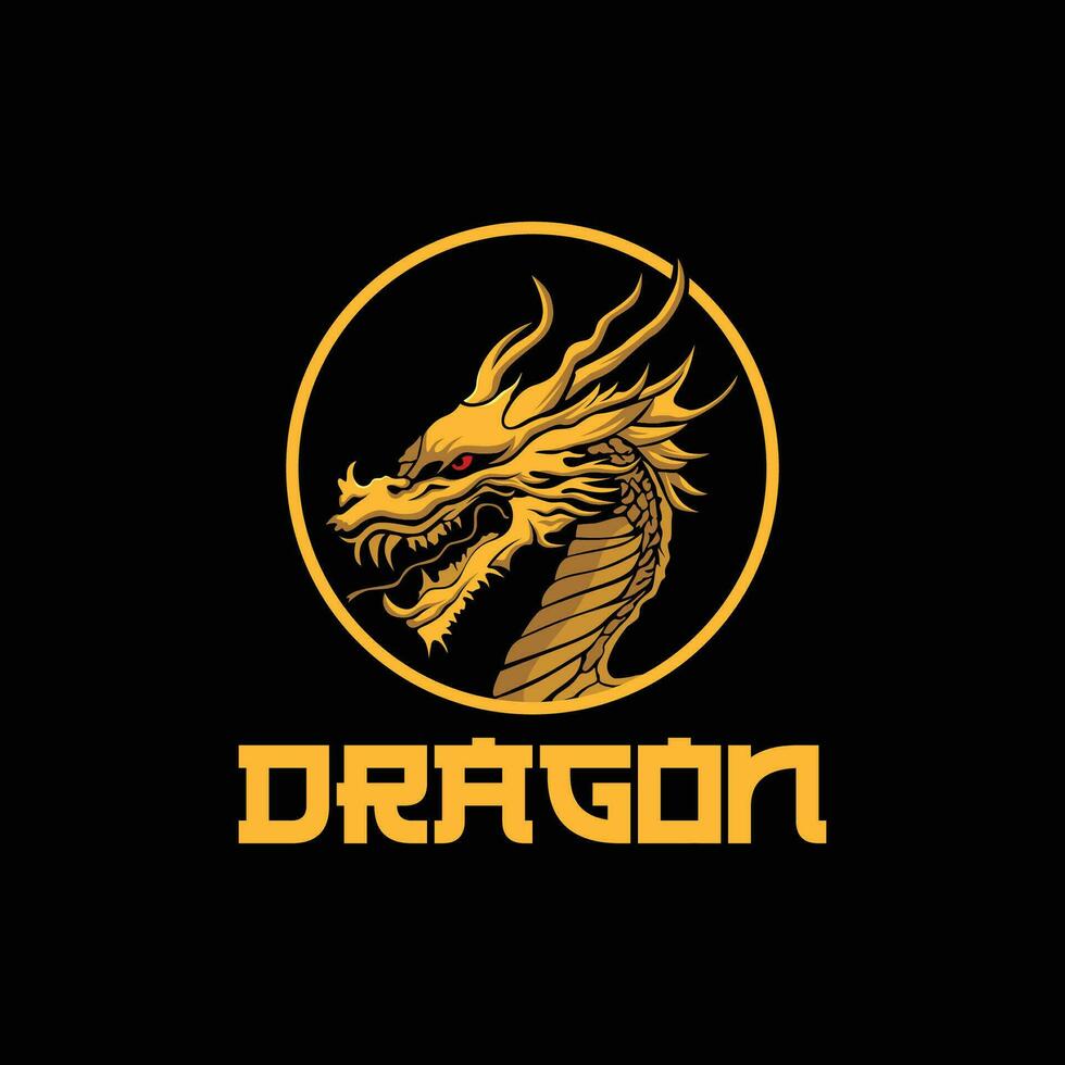 vecteur logo dragon