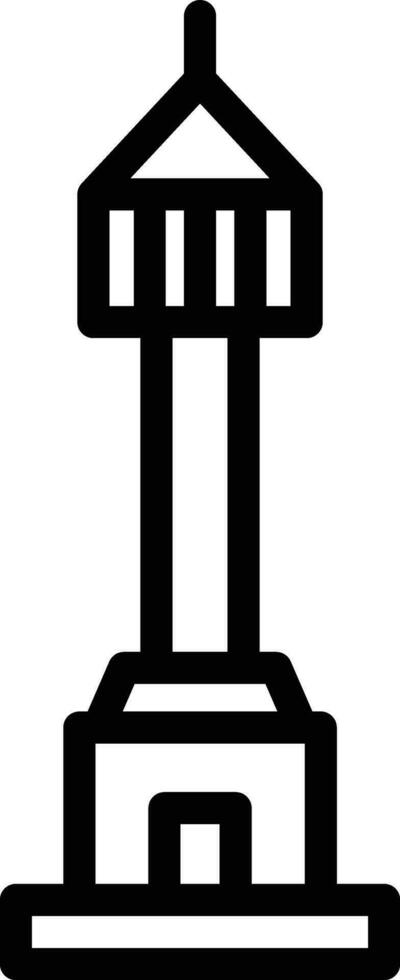 trajans colonne vecteur icône