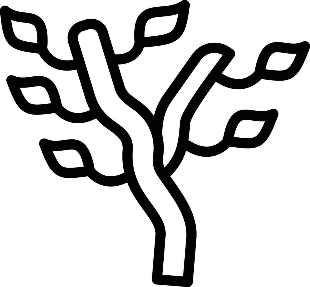 arbre branche vecteur icône